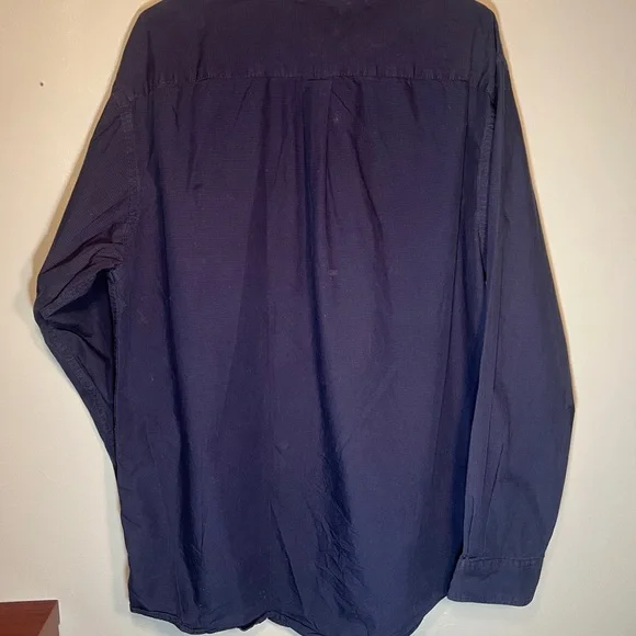 Men's Navy Blue Shirt - Picture 6 of 7